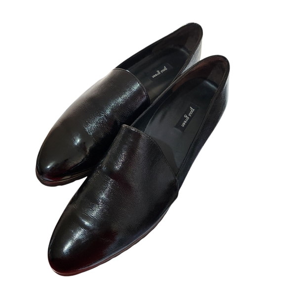 Paul Green Wheaton Flat Women Size 6.5 Black Color Leather - Picture 3 of 10